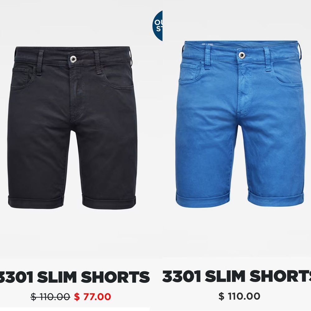 G-Star RAW Shorts - Set of two